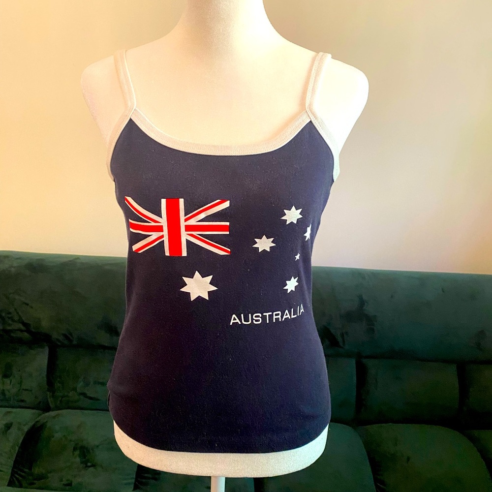 Australia flag tank top